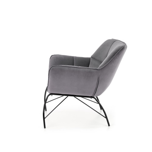 BELTON leisure chair color: grey