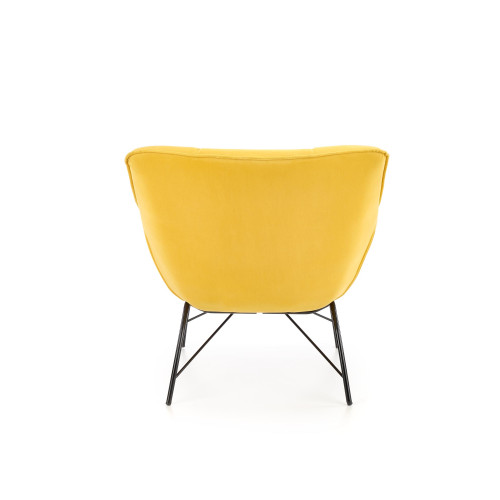 BELTON leisure chair color: yellow