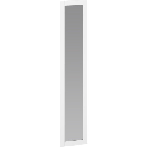 FLEX - F3 front with mirror for the MODULAR WARDROBE SYSTEM - white