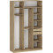 FLEX - K7 corps for the MODULAR WARDROBE SYSTEM - artisan oak