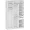 FLEX - K7 corps for the MODULAR WARDROBE SYSTEM - white