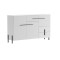 JUSTINE chest of drawers 3D3S white/ white HG