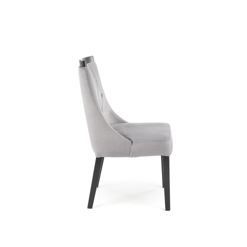 ROYAL chair, black / grey Monolith 85