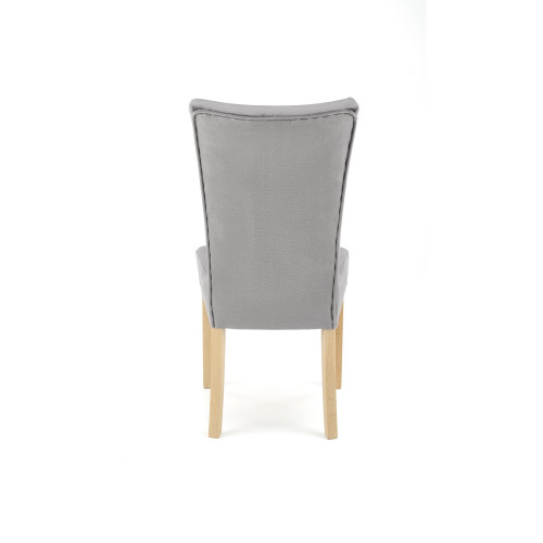 VERMONT chair, honey oak / grey Monolith 85