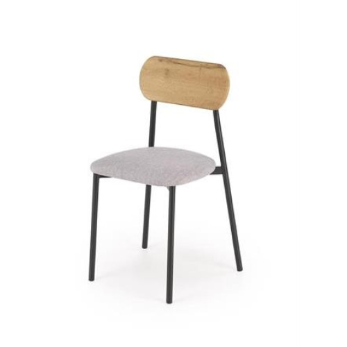 NANDO table + 2 chairs color: natural / black