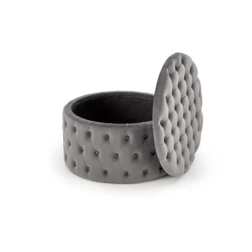 NUNEZ pouffe color: grey