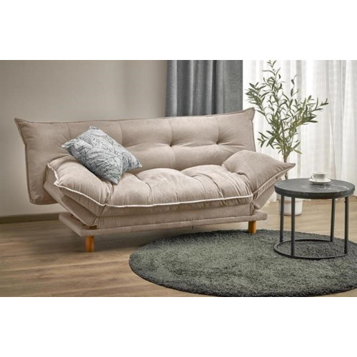 PILLOW folding sofa color: beige