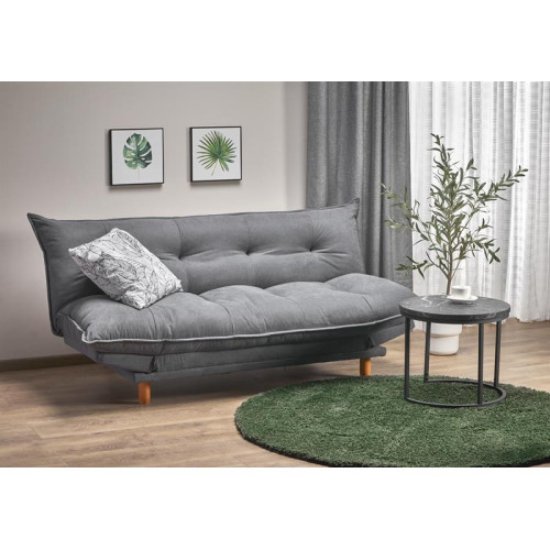 PILLOW folding sofa color: grey