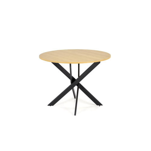 EDGAR table, top - golden oak, legs - black