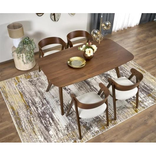 MIGUEL table walnut / walnut