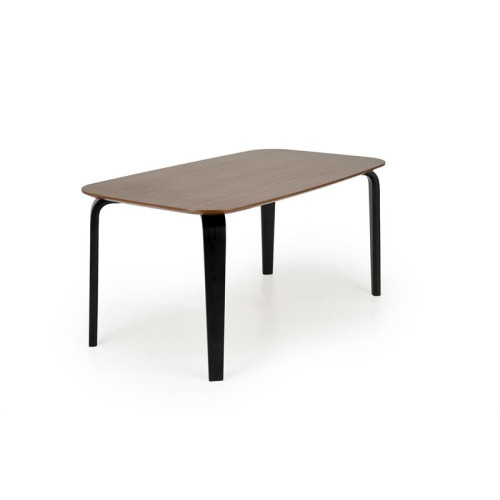 PEDRO table walnut / black