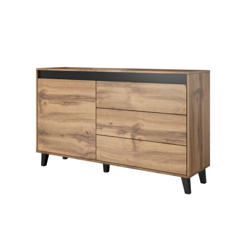 NORD chest of drawers antracyt/black NORD chest of drawers antracyt/black