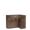 INDIANAPOLIS corner chest of drawers KAT I15 dark ash tree