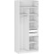 FORMO - K5 corps for the MODULAR WARDROBE SYSTEM - white