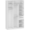FORMO - K7 corps for the MODULAR WARDROBE SYSTEM - white