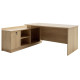 Commercial L shaped corner desk Amazon DIOMMI sonoma 180x160x76cm - pako
