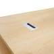 Commercial L shaped corner desk Amazon DIOMMI sonoma 180x160x76cm - pako