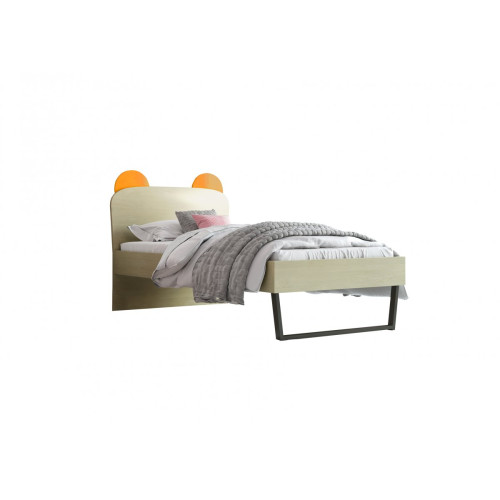 Κρεβάτι ξύλινο Κορώνα 90x190 DIOMMI 23-051