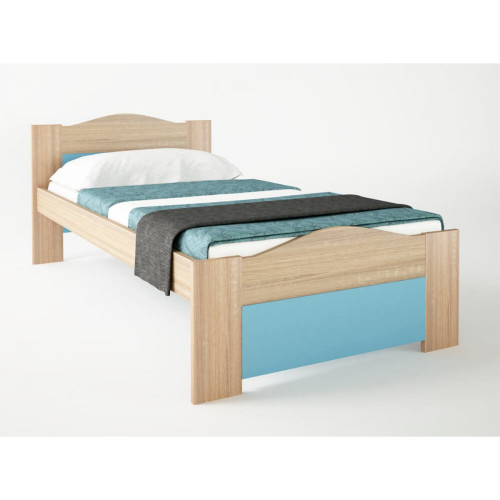 Κρεβάτι ξύλινο Κύμα 90x190 DIOMMI 23-062