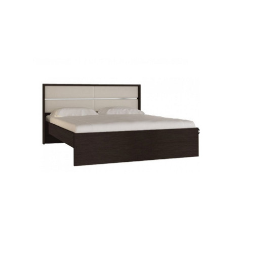 Κρεβάτι ξύλινο και δερματίνη Ονειρο 150x200 DIOMMI 23-218