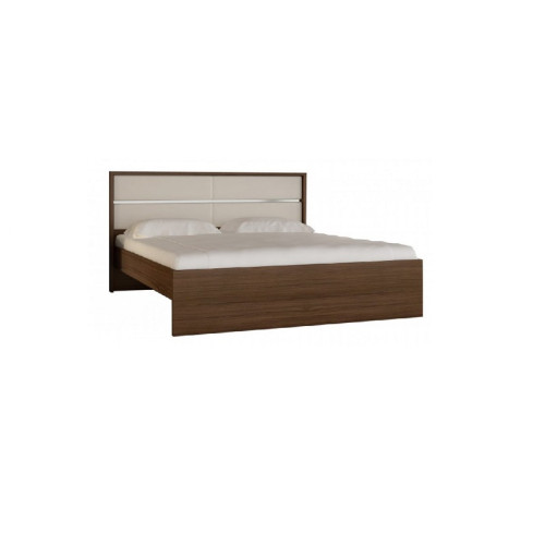 Κρεβάτι ξύλινο και δερματίνη Ονειρο 150x200 DIOMMI 23-220