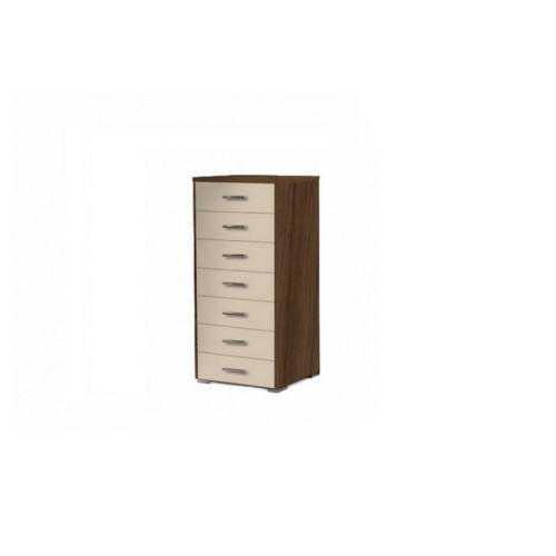 Συρταριέρα ξύλινη με επτά συρτάρια No6 60x45x123 DIOMMI 23-266