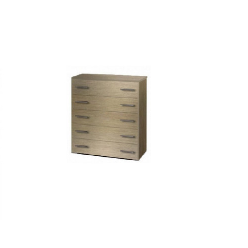 Συρταριέρα ξύλινη με πέντε συρτάρια No38 90x45x117 DIOMMI 23-279