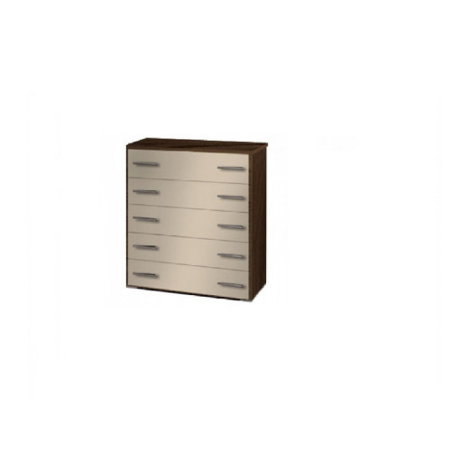 Συρταριέρα ξύλινη με πέντε συρτάρια No5 80x45x90 DIOMMI 23-274