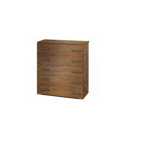 Συρταριέρα ξύλινη με πέντε συρτάρια No5 80x45x90 DIOMMI 23-275