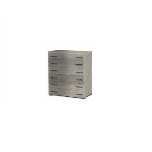 Συρταριέρα ξύλινη με έξι συρτάρια No4 90x45x108 DIOMMI 23-283
