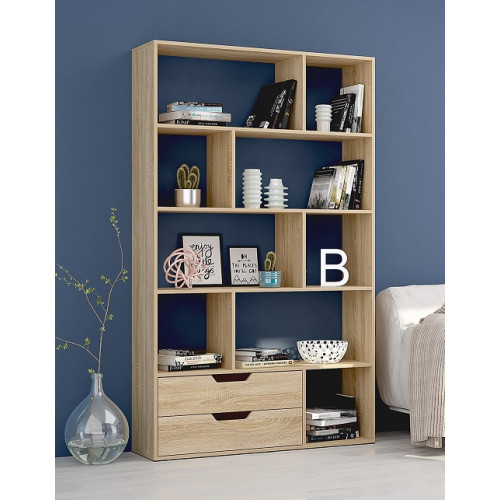 Βιβλιοθήκη Apolo2 110x32x185 DIOMMI 31-041