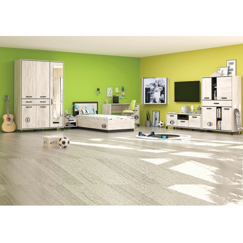 Σετ ξύλινο δωματίου Evelin1 90x200 DIOMMI 31-055