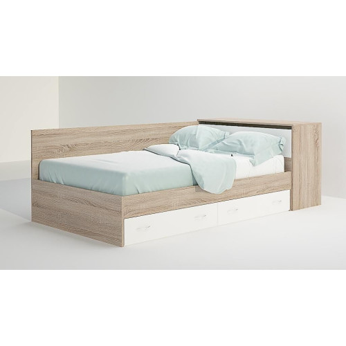Κρεβάτι με συρτάρια και μπαούλο Andrea 120x190 DIOMMI 31-080
