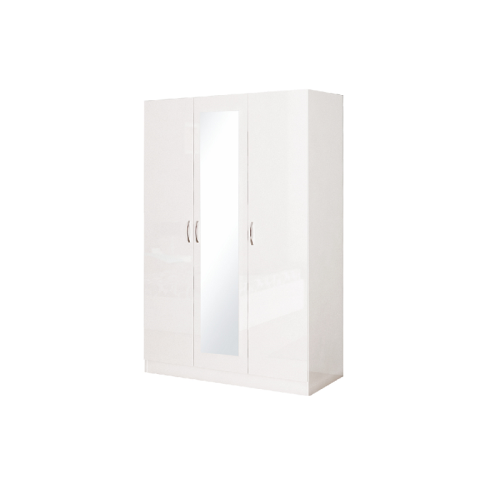 Τρίφυλλη ντουλάπα με καθρέφτη Apolo3 120x52x181 DIOMMI 33-013