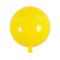  BALLOON 00651 Μοντέρνο Παιδικό Φωτιστικό Οροφής Μονόφωτο Κίτρινο Πλαστικό Μπάλα Φ30 x Υ33cm