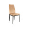 CHAIR ATOM VELVET BLACK FRAME / BEIGE BLUVEL 28 DIOMMI ATOMVCBE