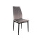 ATOM VELVET CHAIR BLACK FRAME / GRAY BLUVEL14 DIOMMI ATOMVCSZ