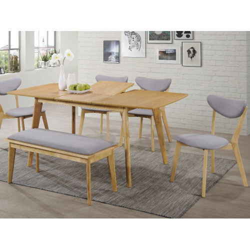 ΤΡΑΠΕΖΙ BRANDO OAK 120 (160) X80 DIOMMI BRANDOD120