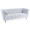 SOFA CASTELLO 3 VELVET J. SZARY BLUVEL 03 / WENGE