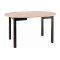 DANTE TABLE ARTISAN OAK / BLACK MATT FI 102 (102-142) DIOMMI DANTEDACMFI102