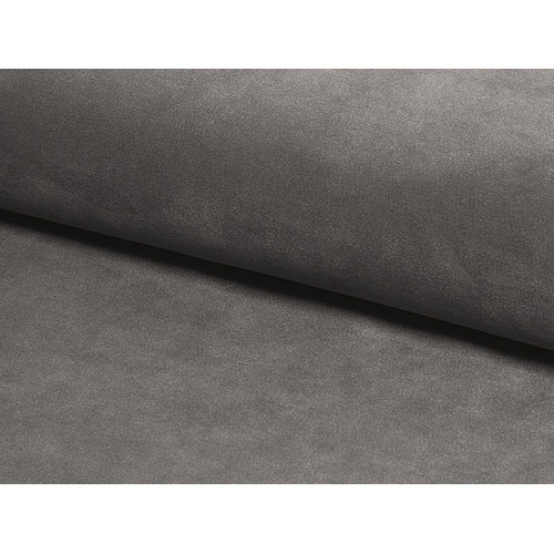 Καναπές ELSA 145x75x80cm velvet grey Bluvel 14 / wenge DIOMMI ELSAVSZW