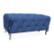 PUF / ΠΑΓΚΟΣ HESTIA VELVET NAVY BLUVEL 86 / ΑΣΗΜΙ DIOMMI HESTIAV86S