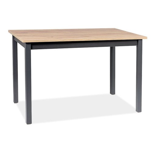 ΤΡΑΠΕΖΙ HORACY ARTISAN OAK / BLACK 125 (170) x75 DIOMMI HORACYDAC125