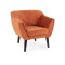 FOTEL KARO 1 VELVET CYNAMON BLUVEL 4215 / WENGE