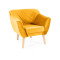 FOTEL KARO 1 VELVET CURRY BLUVEL 68 / BUK