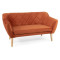 SOFA  KARO 2 VELVET CYNAMON BLUVEL 4215 / BUK