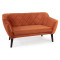 SOFA  KARO 2 VELVET CYNAMON BLUVEL 4215 / WENGE
