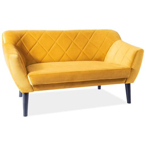 SOFA KARO 2 VELVET CURRY BLUVEL 68 / BUK