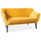 SOFA KARO 2 VELVET CURRY BLUVEL 68 / BUK