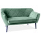 SOFA KARO 2 VELVET ZIELONY BLUVEL 78 / BUK